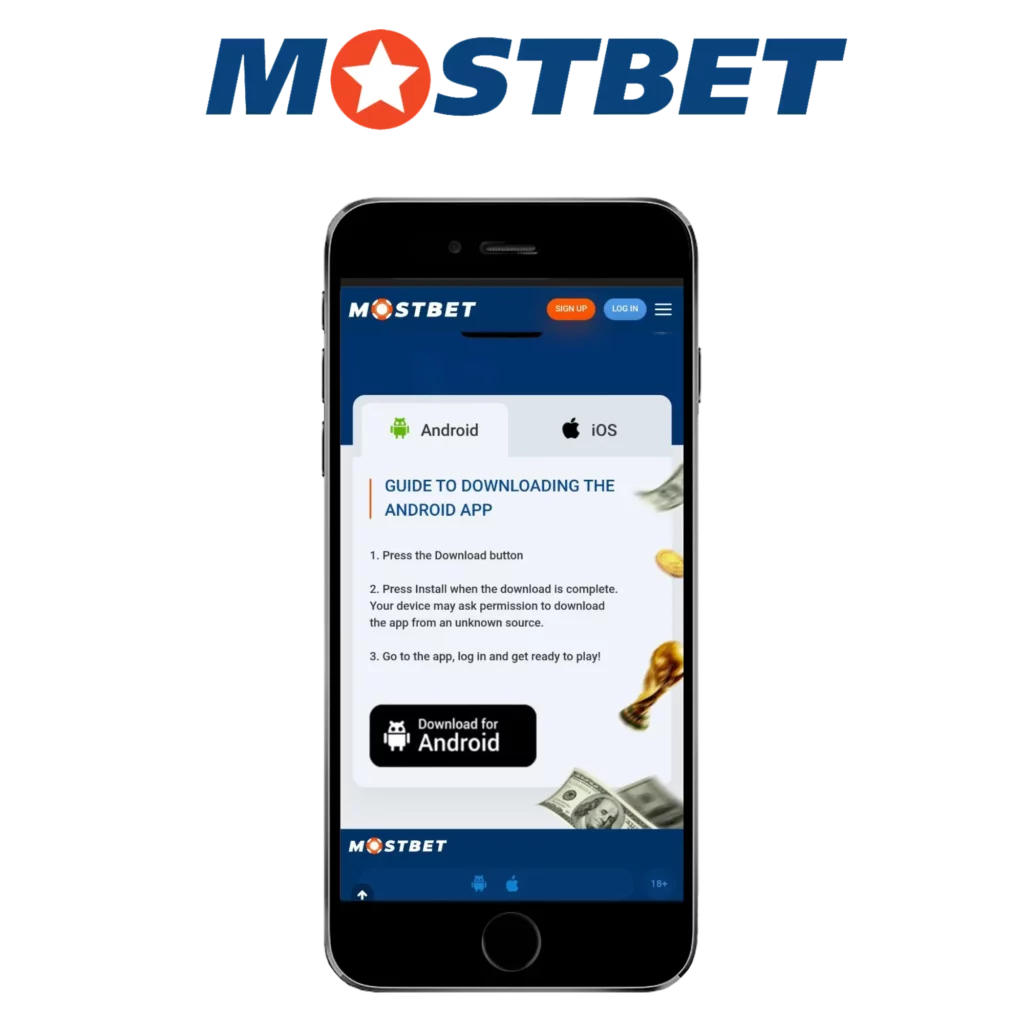 Mostbet on Androind